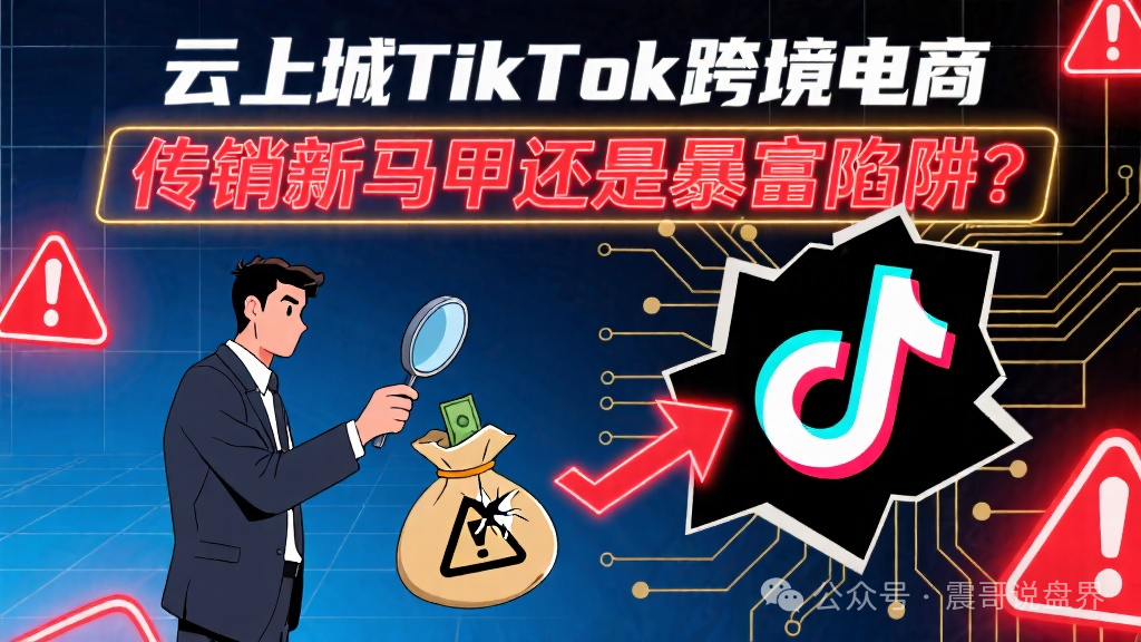 【云上城TikTok】跨境电商：传销新马甲还是暴富陷阱？