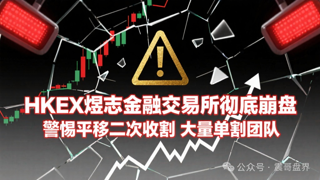【HKEX煜志金融】交易所彻底崩盘，大量单割团队！