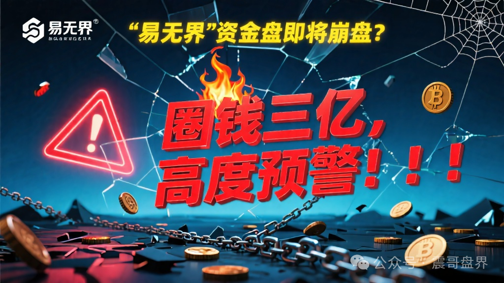 ＂易无界＂资金盘即将崩盘？圈钱三亿，高度预警！