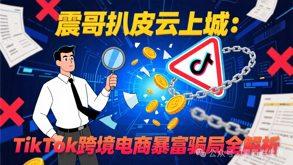 扒皮【云上城：TikTok】跨境电商的暴富骗局全解析！