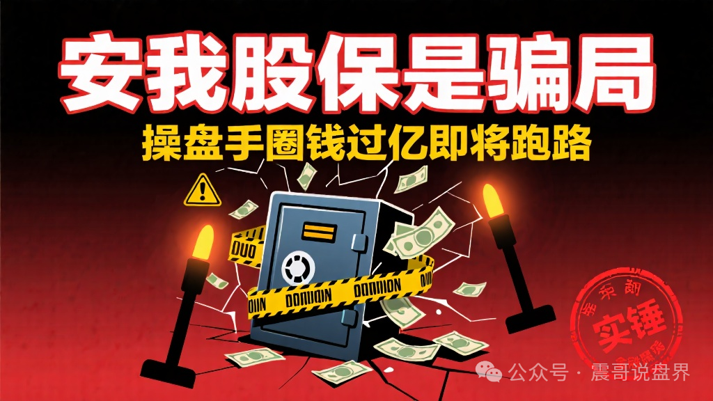 【安我股保】是骗局，安我保险官方下场实锤，操盘手圈钱过亿即将跑路