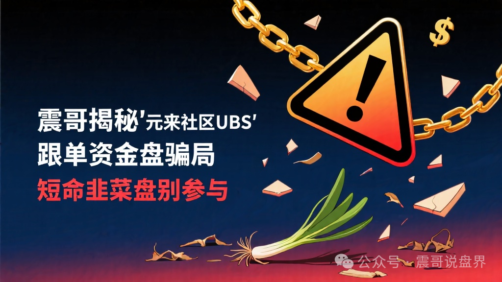 揭秘＂元来社区UBS＂跟单资金盘骗局，短命韭菜盘别参与!