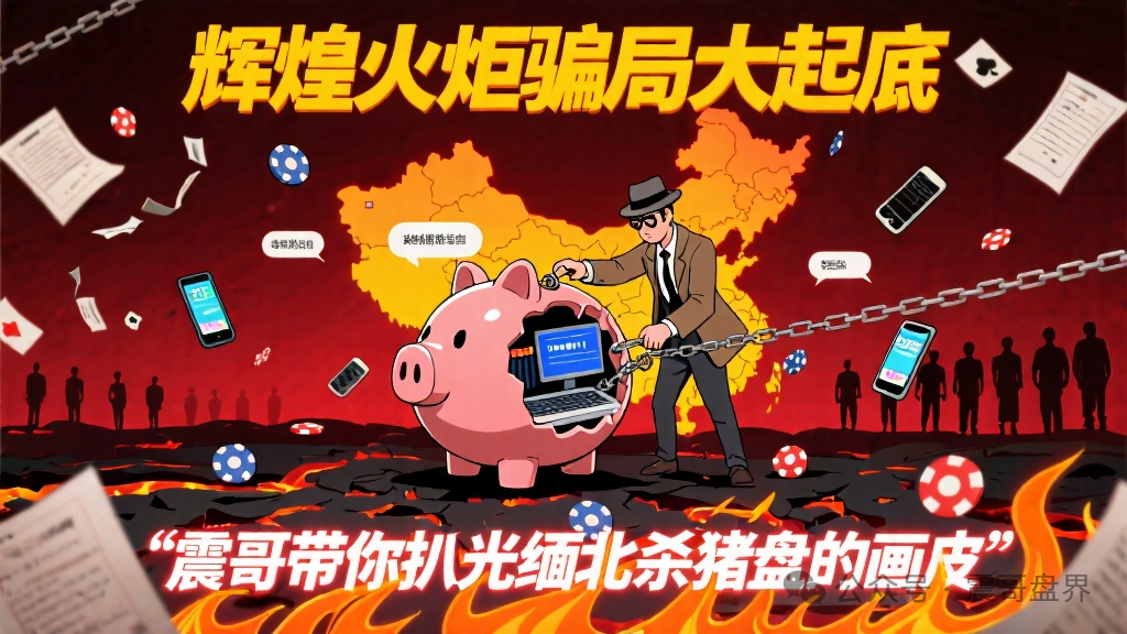 【辉煌火炬】骗局大起底：扒光缅北杀猪盘的画皮！