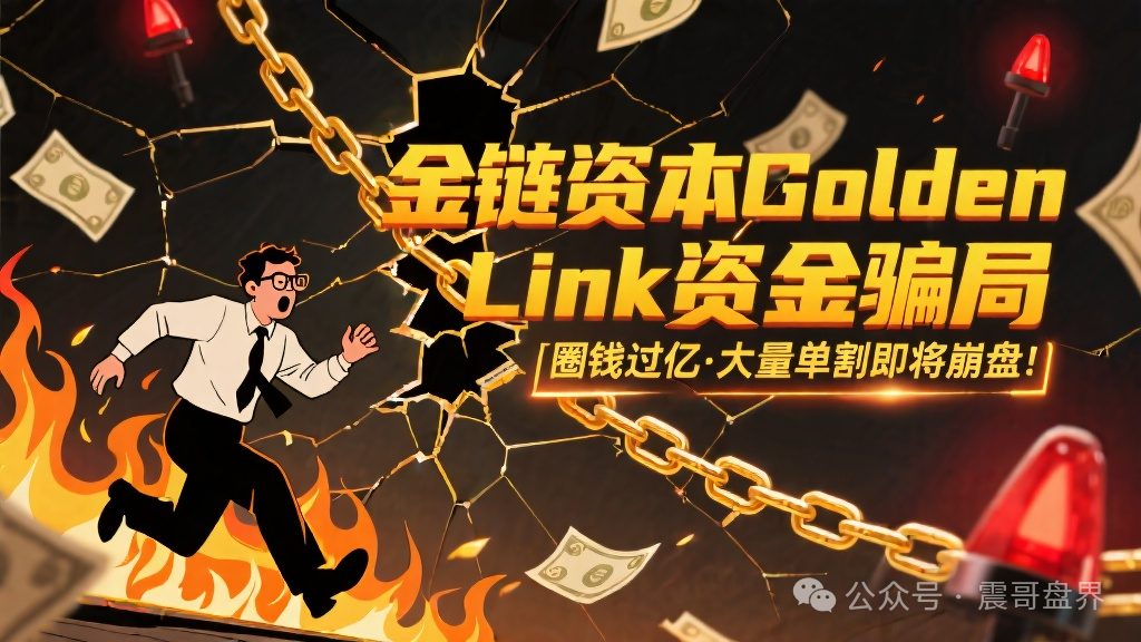 【金链资本；Golden Link】资金盘骗局，圈钱过亿，大量单割即将崩盘！