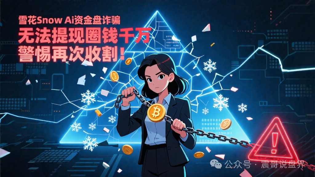 【雪花Snow】 Ai量化资金盘诈骗，无法提现，圈钱千万，警惕再次收割！