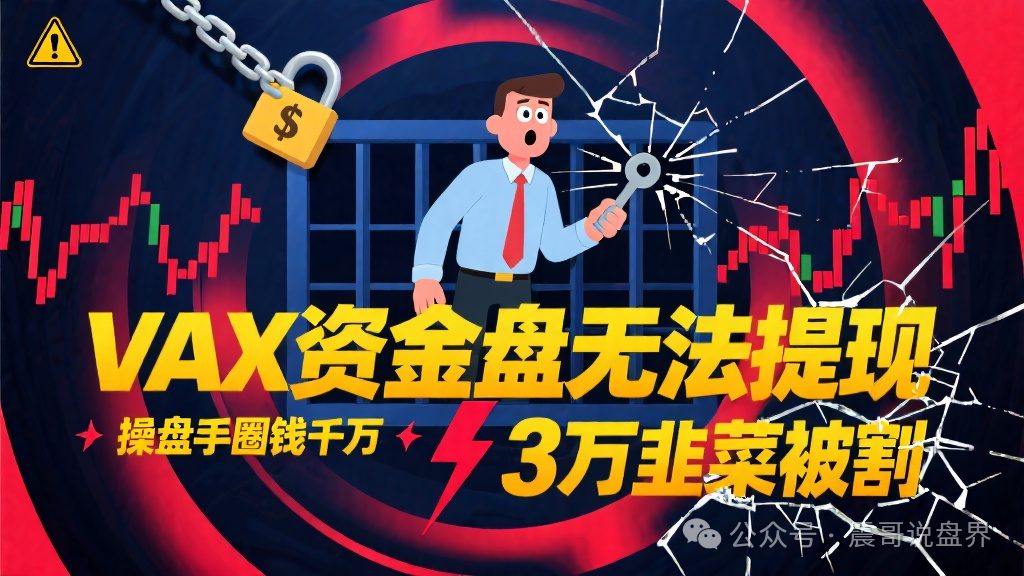 VAX（VaultX）资金盘无法提现，操盘手圈钱千万，3万韭菜被割