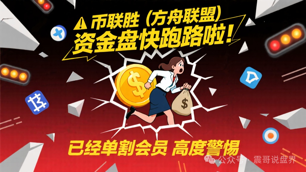 资金盘【币联胜（方舟联盟）】快跑路啦！已经单割会员，高度警惕！