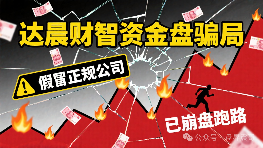【达晨财智】资金盘骗局，假冒正规公司，已经崩盘跑路！