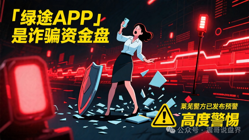 【绿途APP】是诈骗资金盘，莱芜警方都已经发布预警，高度警惕！