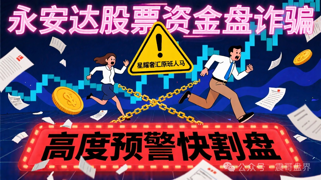 【永安达】股票资金盘诈骗，“星耀奢汇”原班人马，高度预警快割盘！