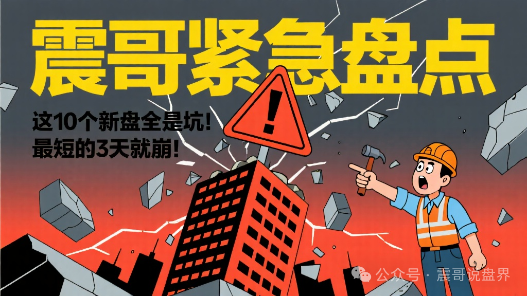 紧急盘点：这10个新盘全是坑！最短的3天就崩！