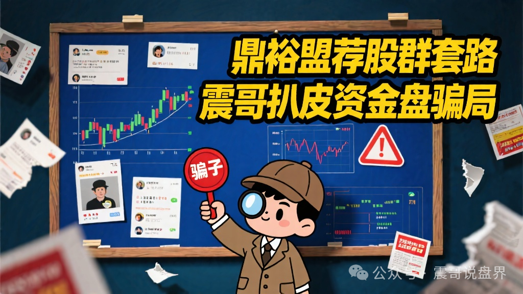 【鼎裕盟】杨岩泽荐股群套路，震哥带你扒皮这个资金盘骗局！